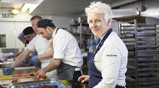 How Lisa Goodwin-Allen cooked for the Cateys