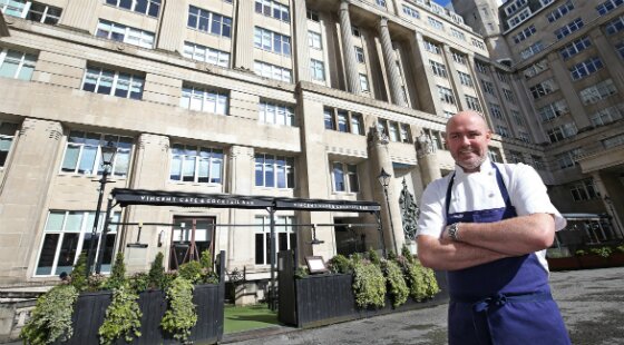 Aiden Byrne takes over Steven Gerrard's Vincent Café in Liverpool