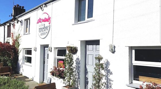 Treby Arms closed and on the market