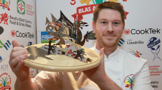 Gavin Kellett lands National Chef of Wales 2018 title