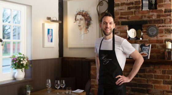 Jamie May takes head chef post at Tom Kerridge's the Hand & Flowers