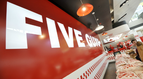 Five Guys reports ‘returning stability' and £150m turnover