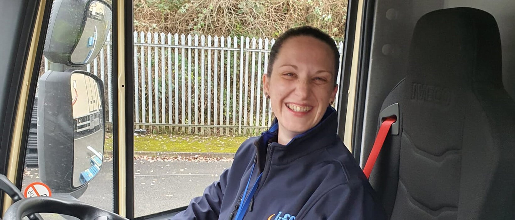 Pathways: Charlene Beaney, delivery driver for food wholesaler KFF