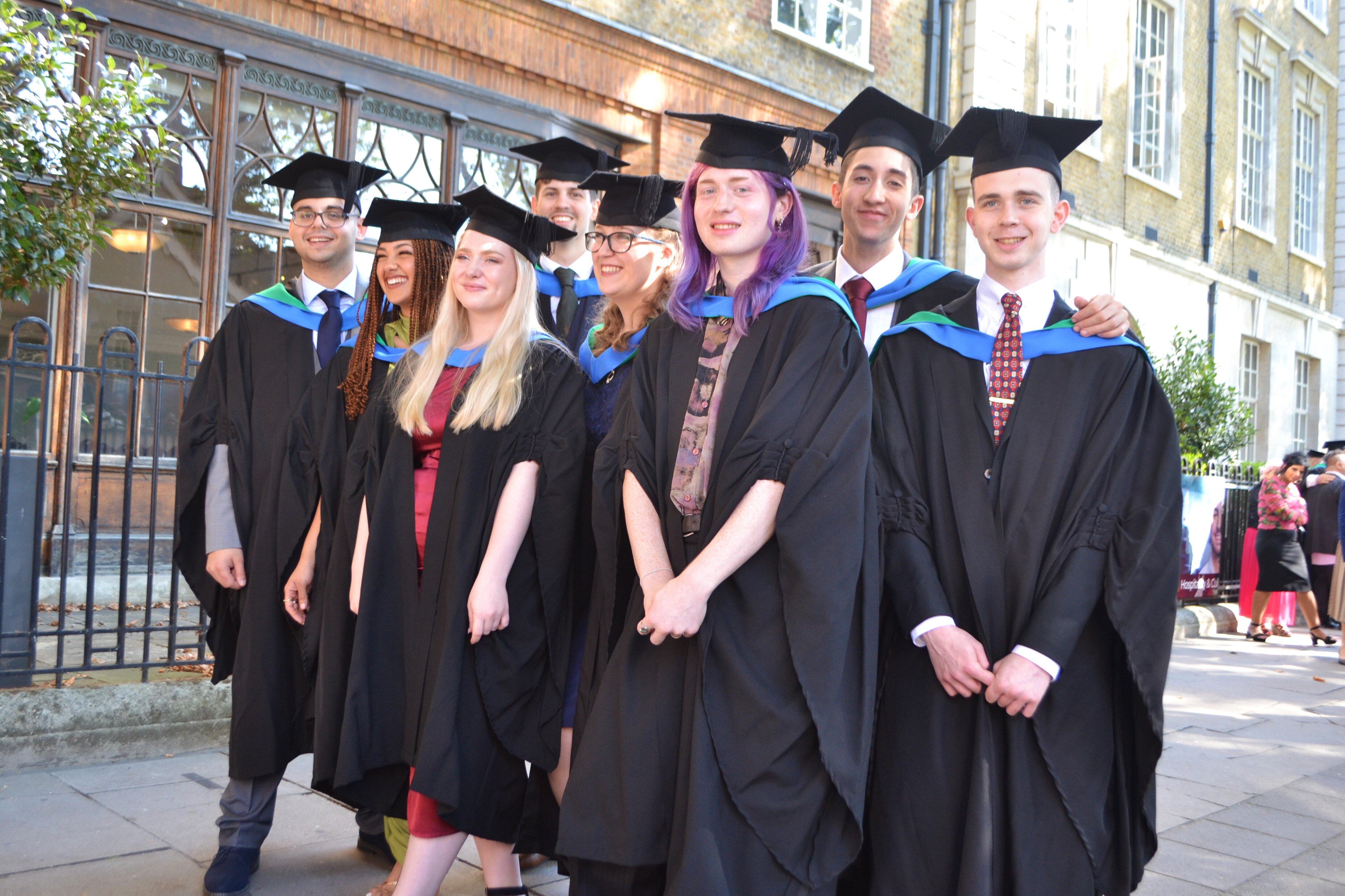 Westminster Kingsway graduates celebrate with a bang