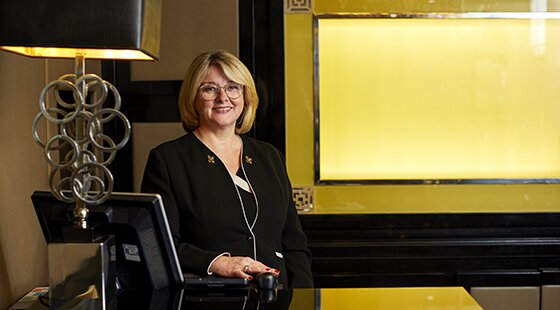 Golden touch: Madeleine Calon, head concierge at the St James's Hotel & Club in London's Mayfair, on why her role will always be essential to hotels