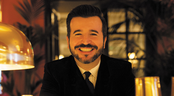 Minute on the clock: Giovanni Spezziga, general manager of the Coral Room and Dalloway Terrace at the Bloomsbury hotel