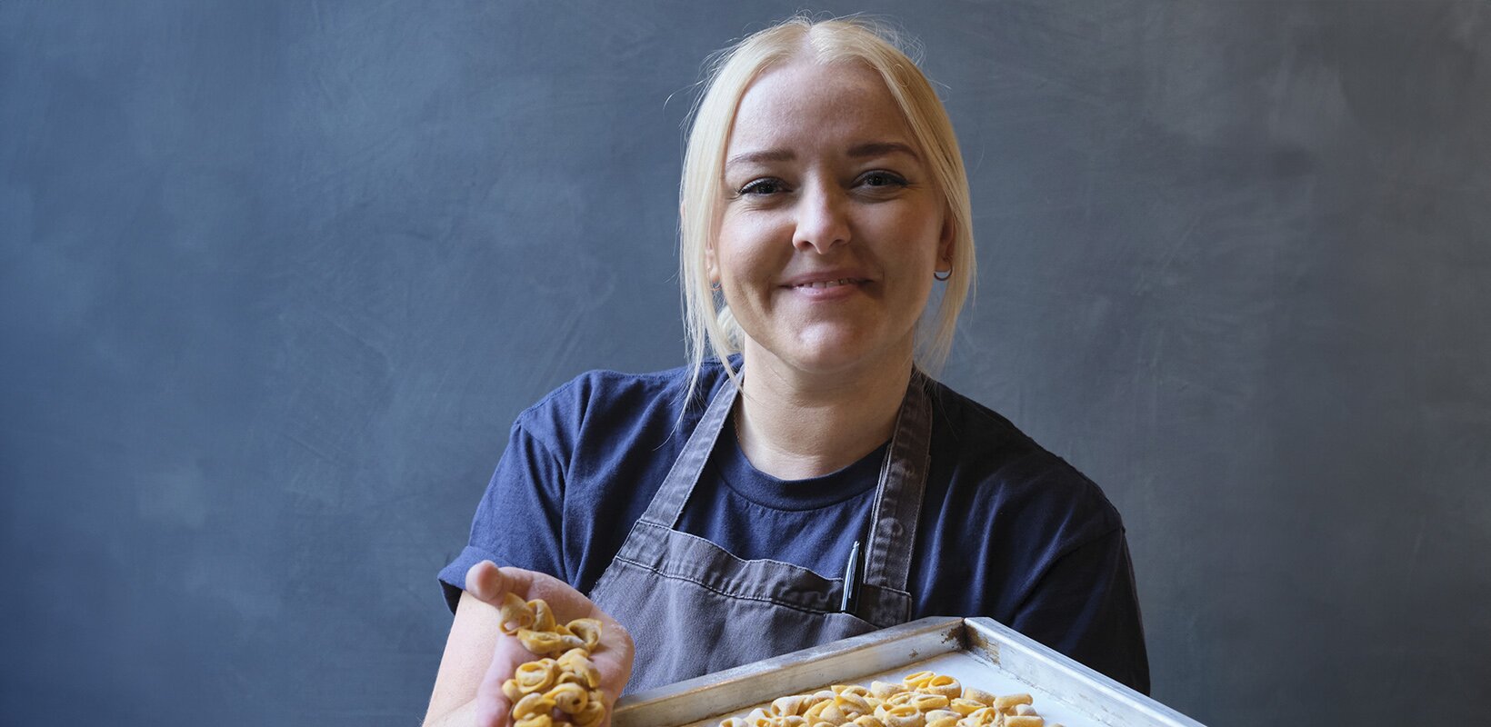 Why Pophams Pasta head chef Rae Arends wears marathon trainers to work