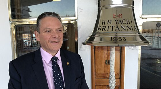 Minute on the clock: Bob Downie, chief executive, Royal Yacht Britannia Trust