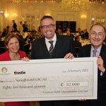 Guoman and Thistle hotels donate £82,000 to Springboard UK