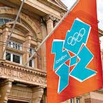 London Olympics food vision spelled out