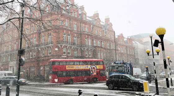 Beast from the East drives down London's average daily rate