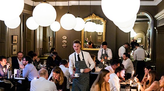 Koffmann and Mr White's launches in Bath with Pierre at the pass