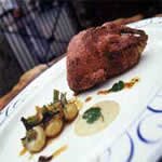 Pigeon with a pink praline crust &ndash; by Claude Bosi
