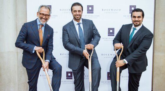 Developer breaks ground at US Embassy Rosewood hotel site