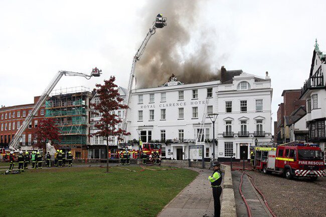 Andrew Brownsword to sell Exeter's Royal Clarence three years after devastating blaze