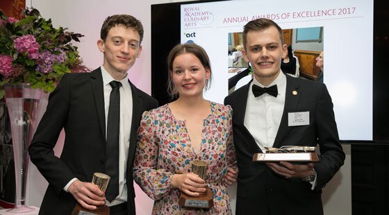 Royal Academy of Culinary Arts announces overall winners of AAE