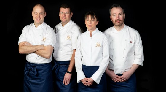Grantley Hall announces full chef roster