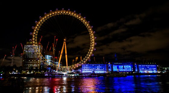 Golden Keys Society lights up the London Eye