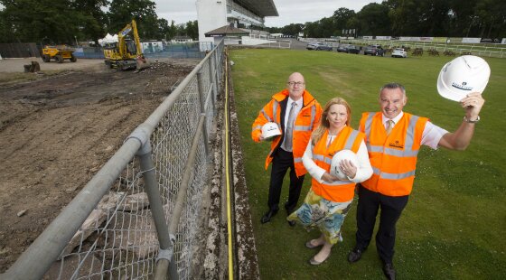 Work on £10m Hampton by Hilton Hamilton Park Racecourse begins