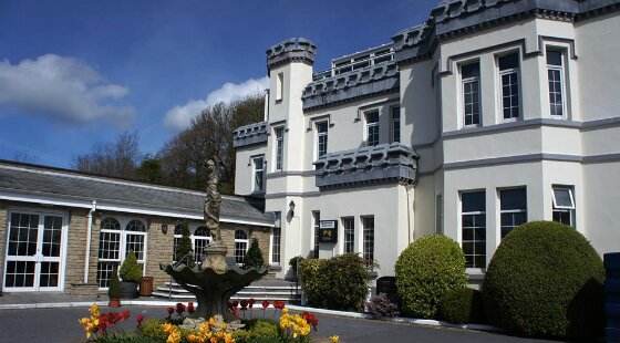 Stradey Park hotel: Four charged after asylum seeker protest