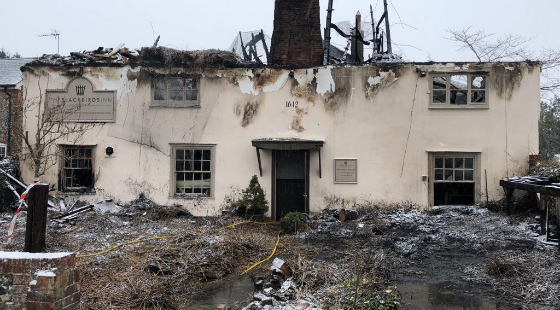 The Blackbirds Inn closed ‘until further notice' following fire