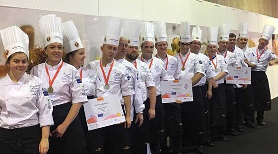 Compass Group's Nick Vadis leads England's Culinary World Cup Team to scoop silver medals