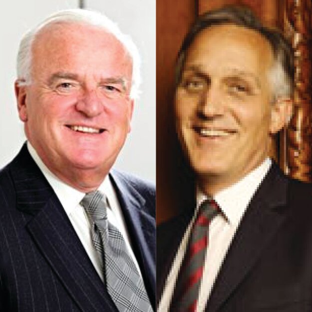 Honorary degrees for Sir Garry Hawkes and Danny Pecorelli