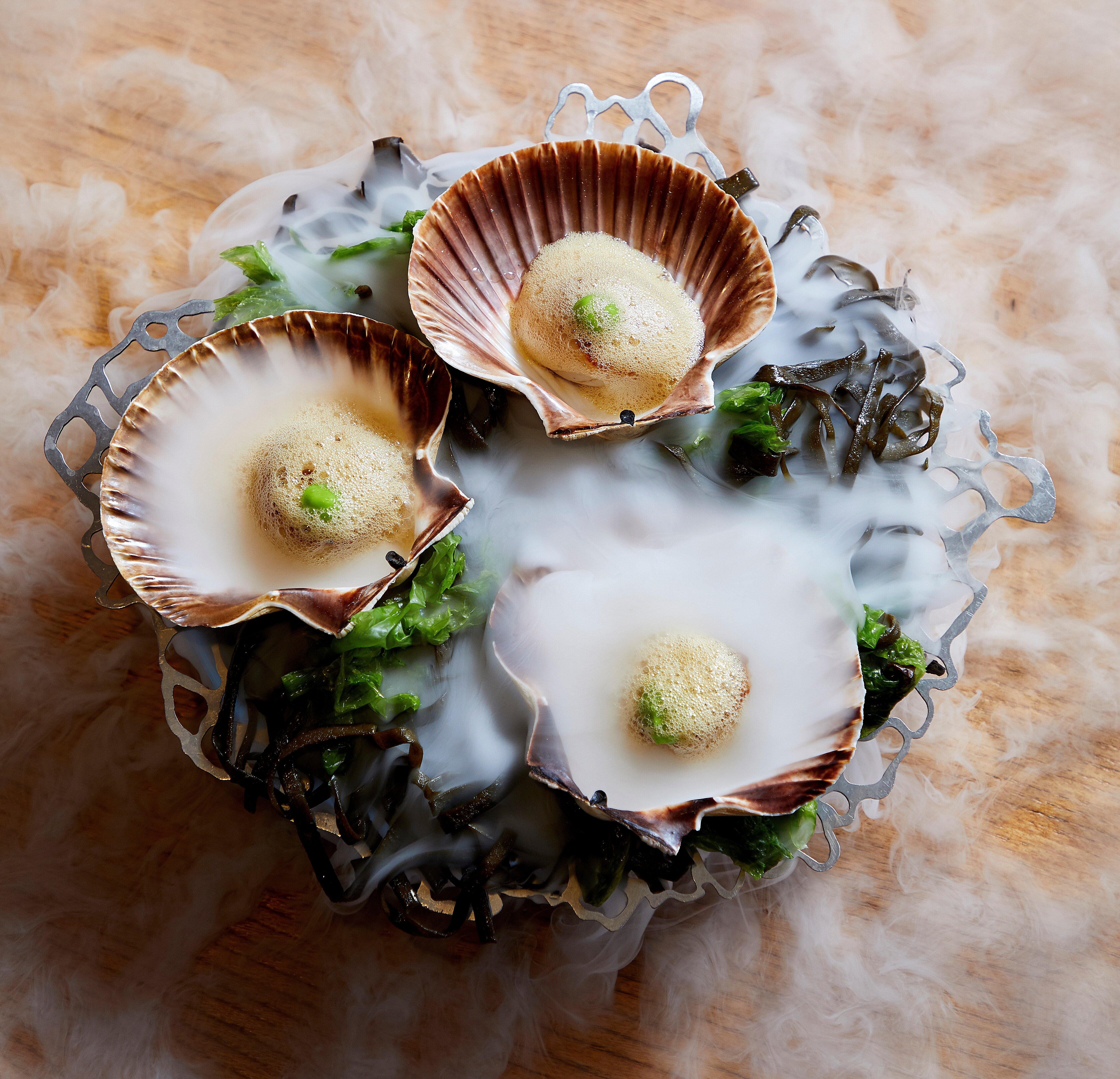 Chef masterclass: ‘Bay of Biscay’ scallops by Eneko Atxa