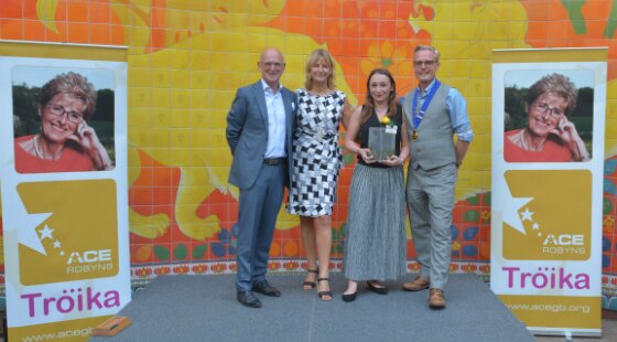 Ampersand's Laura Amos crowned 2017 ACE Robyns Award winner