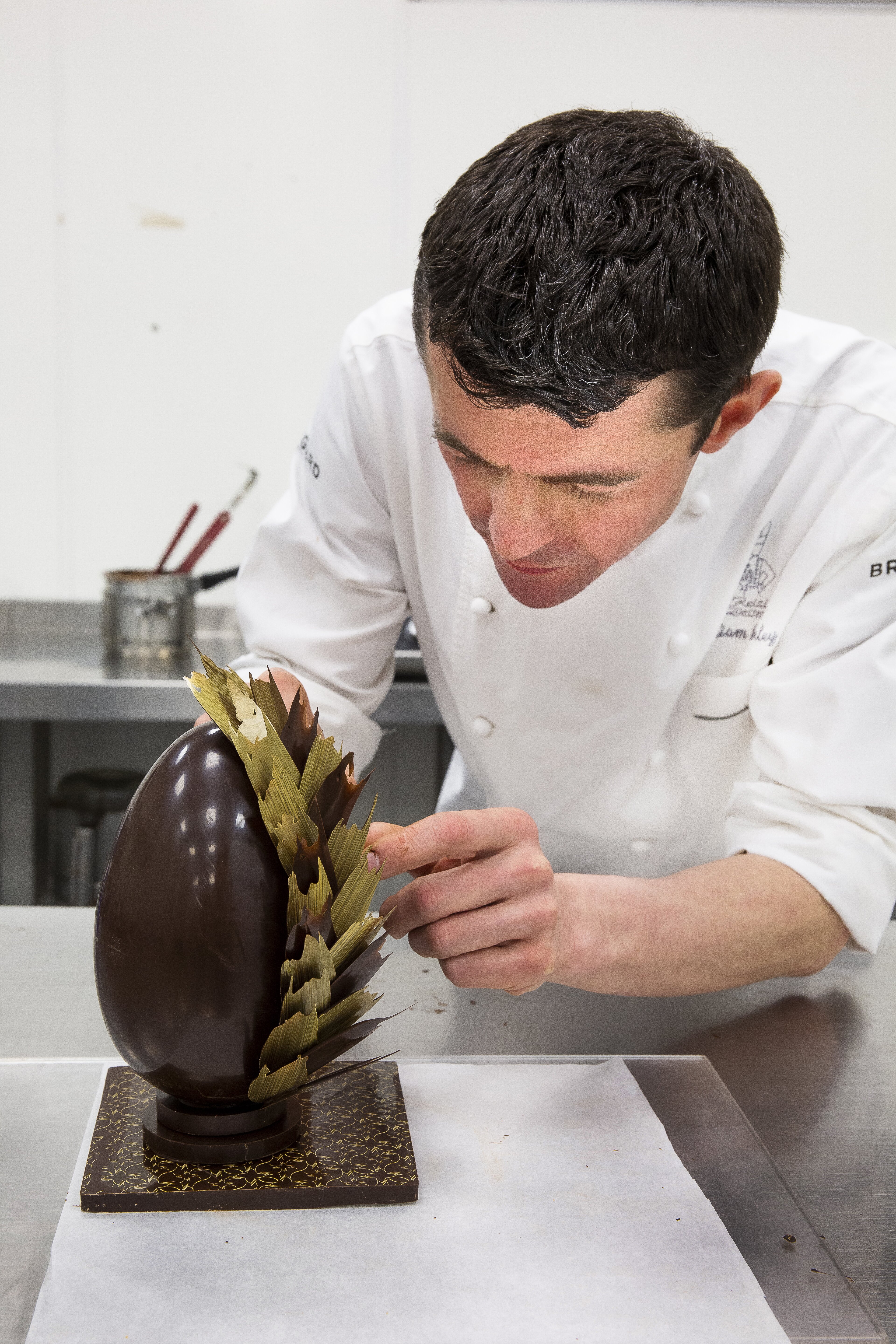 Brush with genius: William Curley's Easter egg masterclass