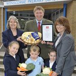Aspens wins Soil Association's Food for Life Gold award at Somerset primary schools
