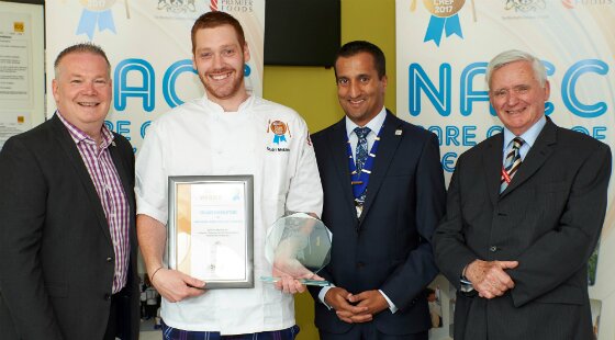 Stuart Middleton crowned NACC Care Chef of the Year 2017