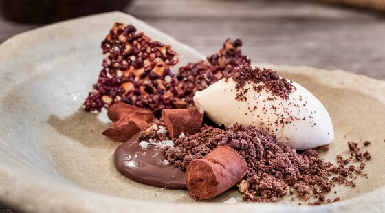 Recipe of the week: salted caramel, cacao and malt ice-cream