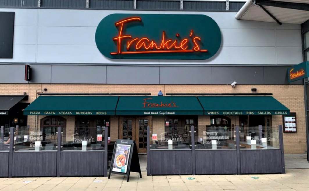 Frankie & Benny’s reveals new look Frankie’s – without Benny