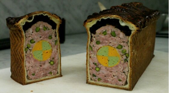 Recipe for Calum Franklin's rabbit and bacon paté en croute