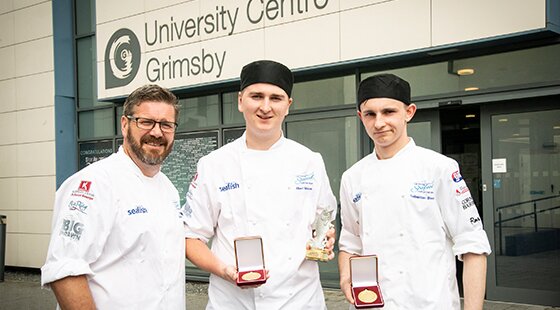 Kendal College duo claim Young Seafood Chef of the Year award