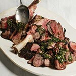 Recipe: Grilled lamb shanks with salsa verde