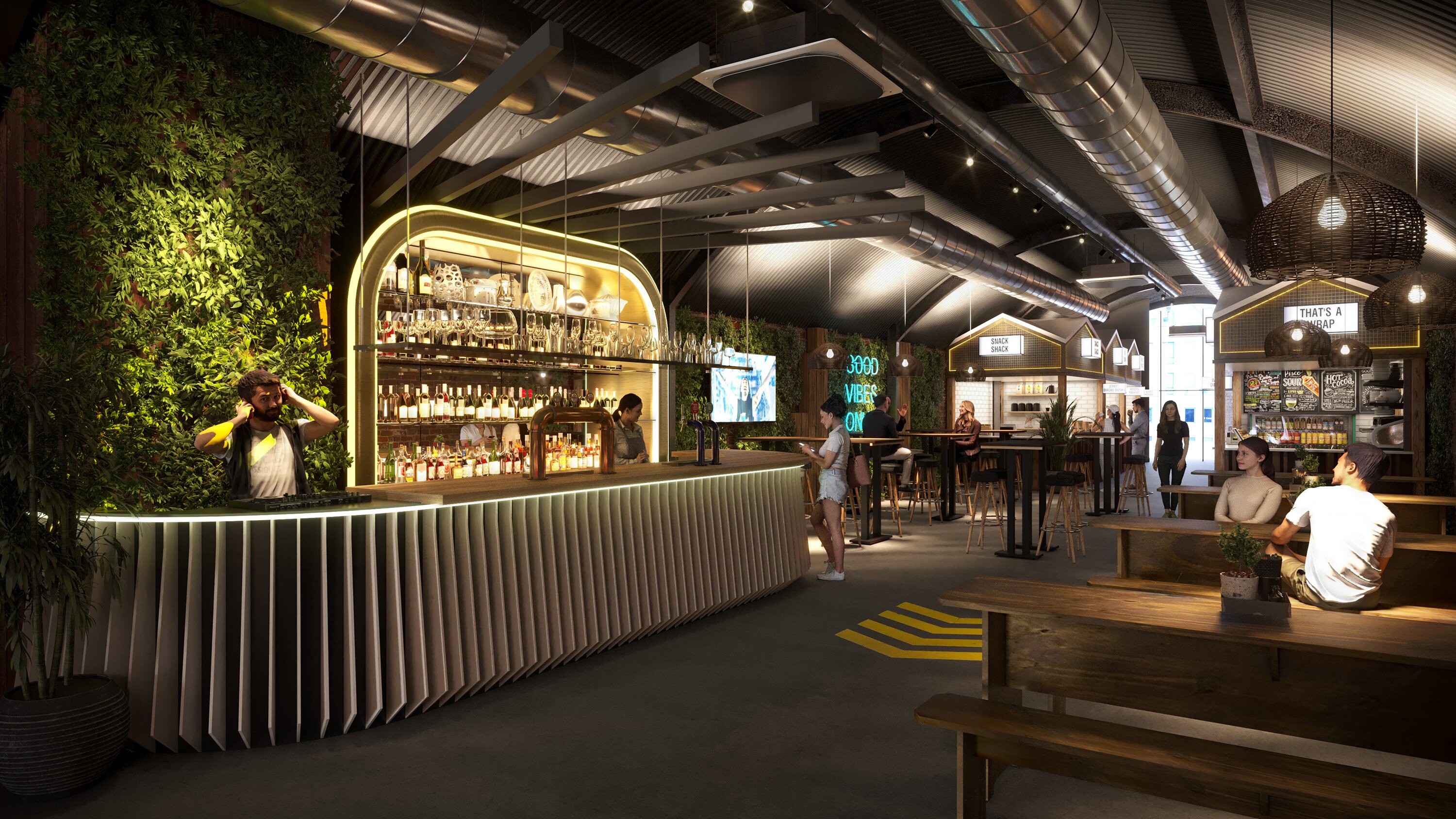 Market Place to open third food hall in Vauxhall this September