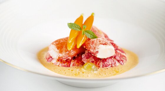 Recipe of the week: Native lobster, spiced carrot and verbena