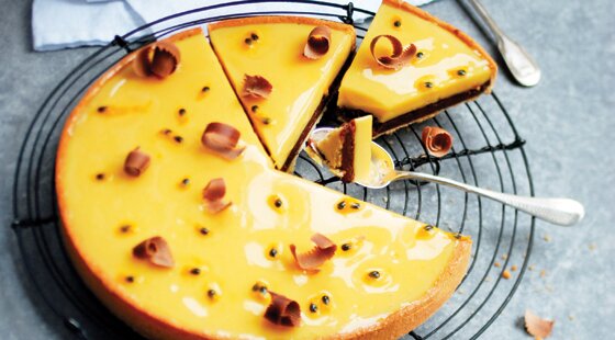 Recipe of the week: Passion fruit chocolate tart