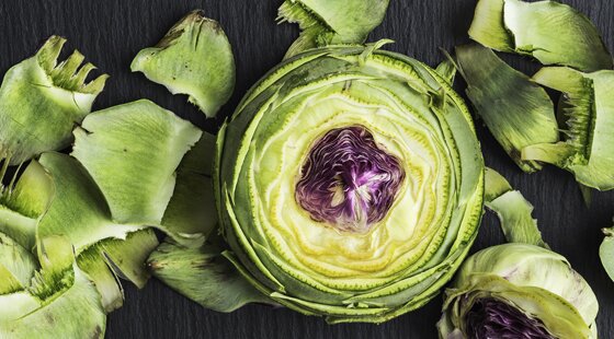 Home-grown harvest: Artichokes