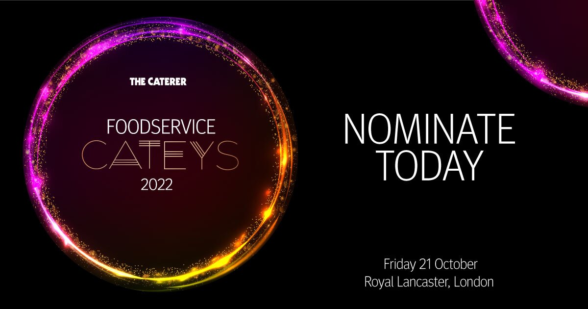 Just one week left to nominate for the Foodservice Cateys 2022