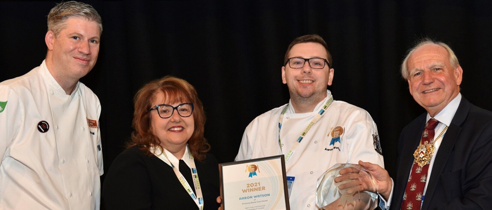 Aaron Watson named NACC Care Chef of the Year 2021 