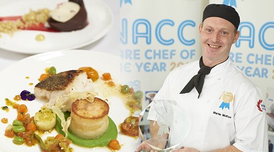 Martin Mckee named NACC Care Chef of the Year 2019