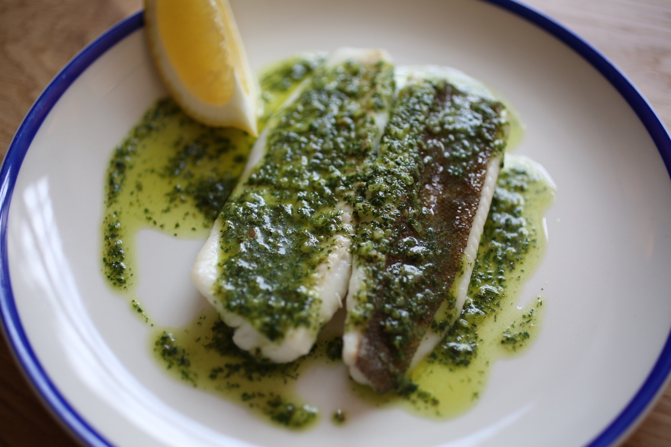 Recipe of the week: lemon sole, green sauce butter