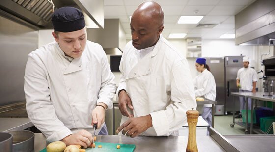 Less than a quarter of young people would consider a career in hospitality