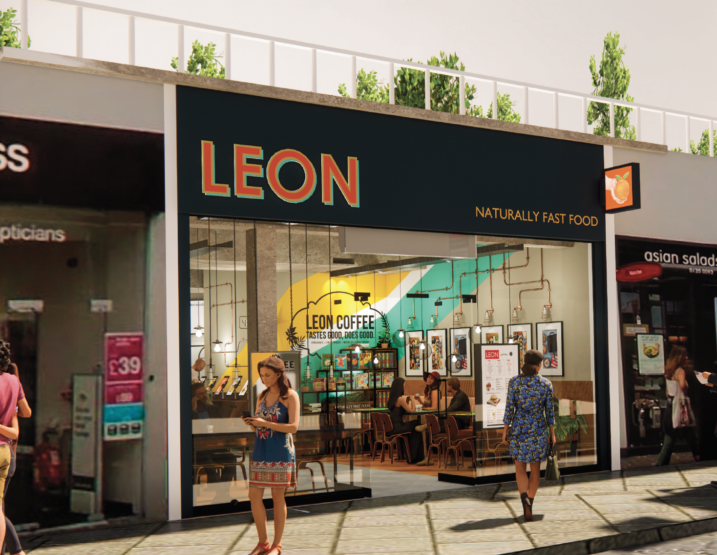 Leon to open 'digital-first' restaurant on London's Kings Road