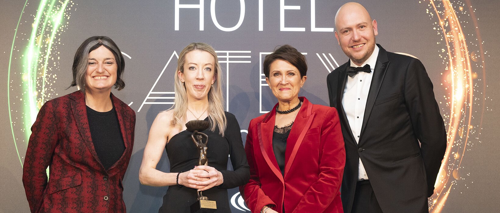 Hotel Cateys 2022: Hotel Restaurant Manager of the Year: Eleanor Bristow, Adam Reid at the French