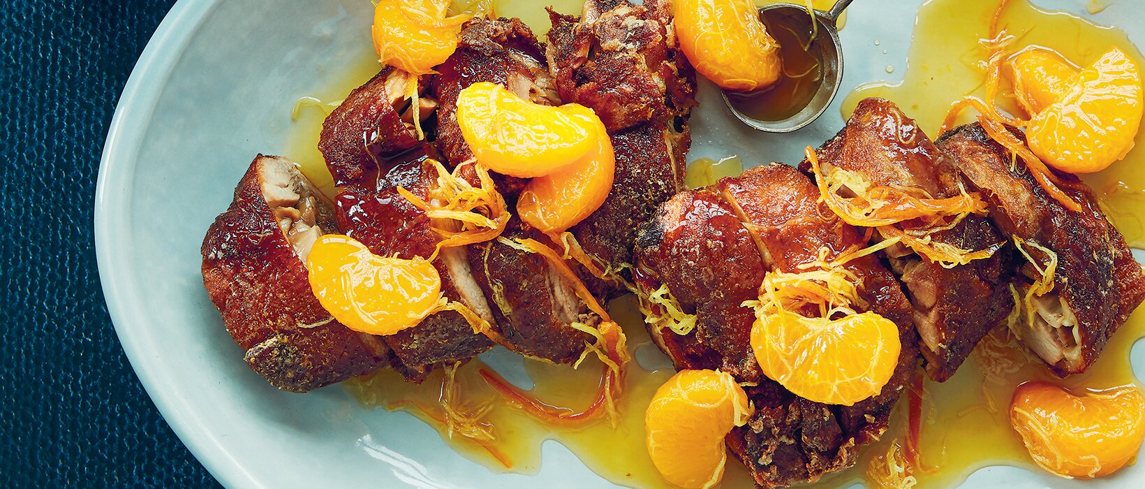 Recipe of the week: twice-cooked duck with mandarin sauce by Neil Perry