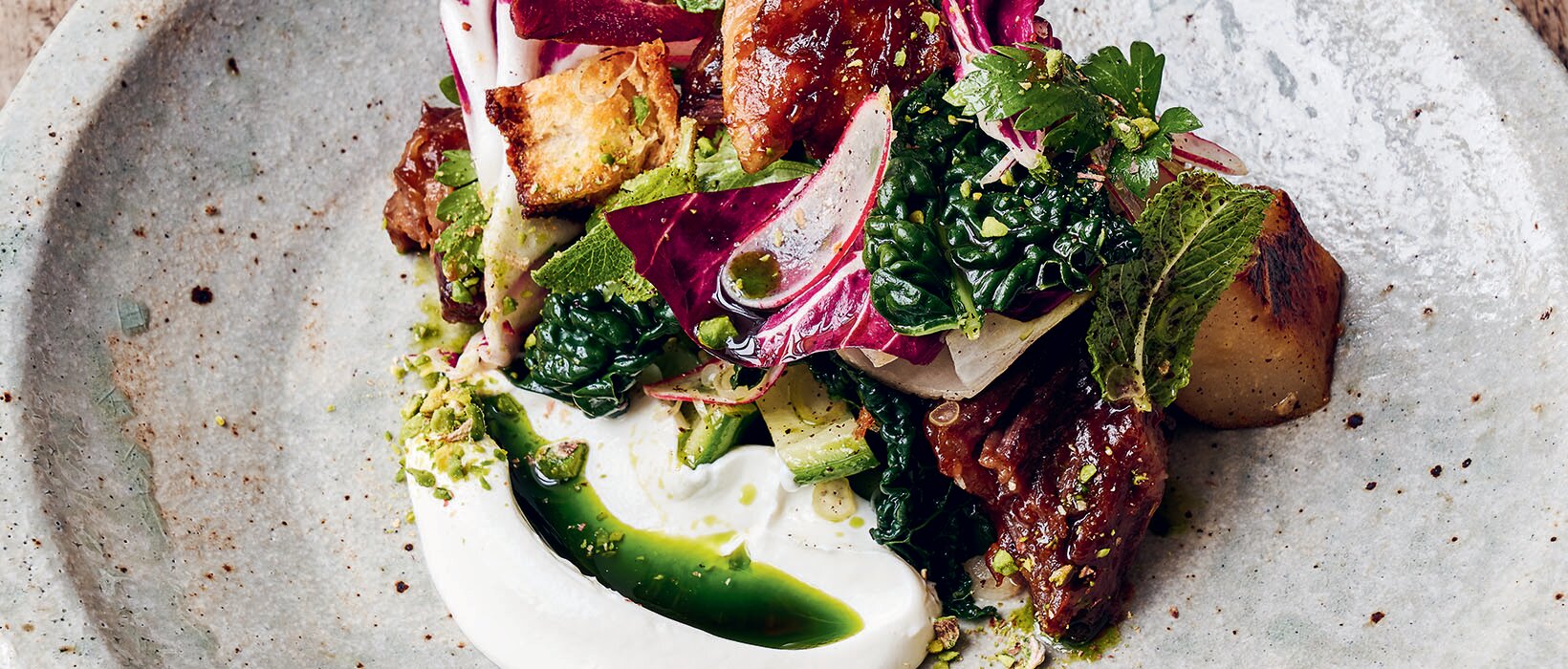 Recipe of the week: winter fattoush and tamarind-glazed short rib